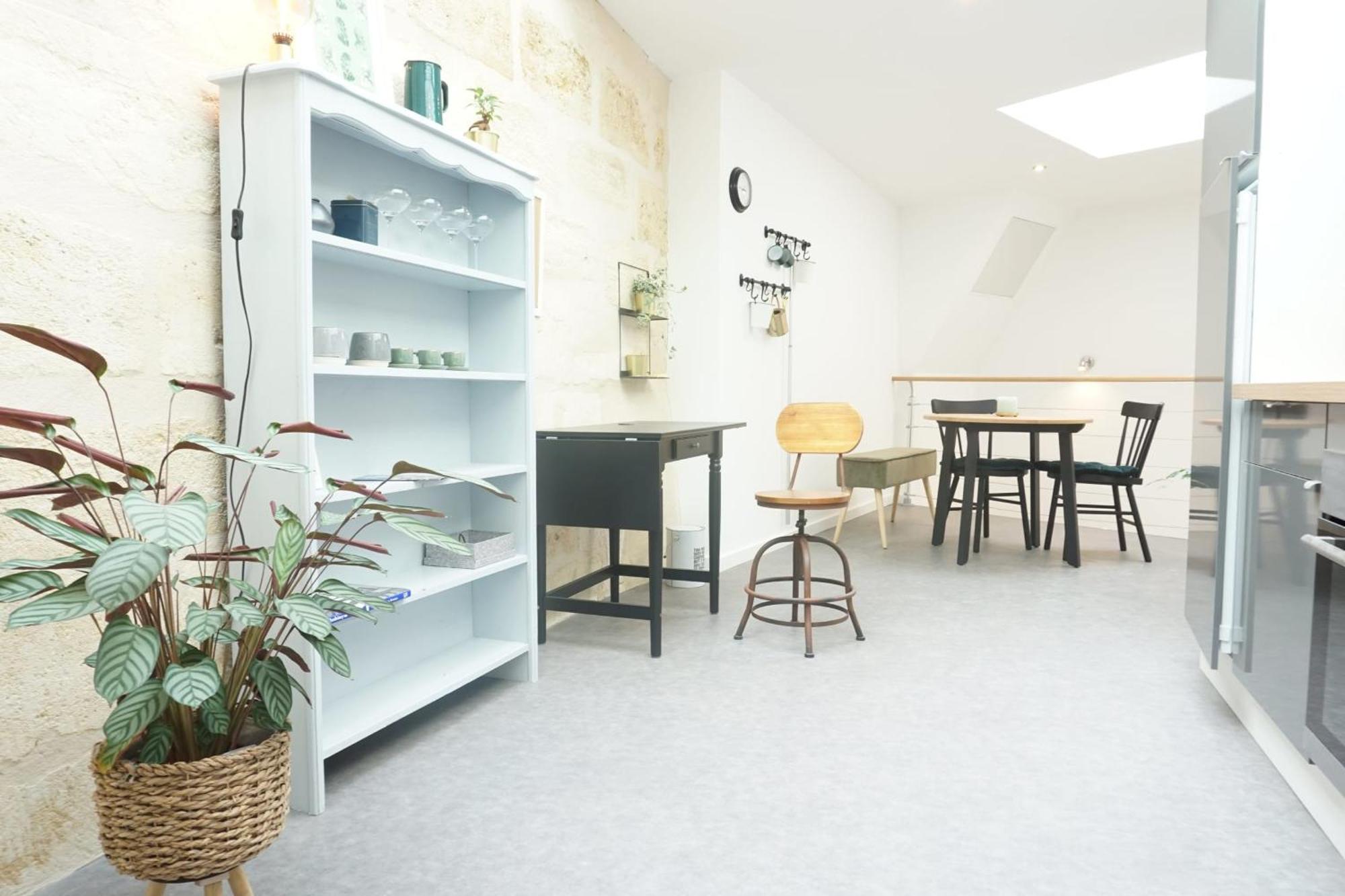 Beautiful Duplex With Ac - Place Du Palais Bordéus Exterior foto